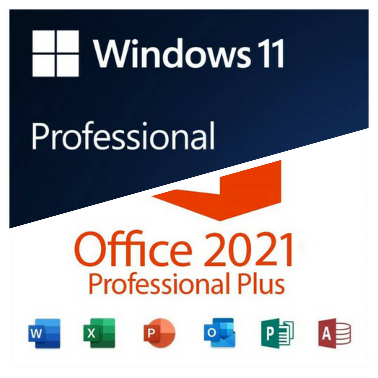 

Лицензионный ключ Microsoft Windows 11 Pro + Microsoft Office 2021 Pro Plus