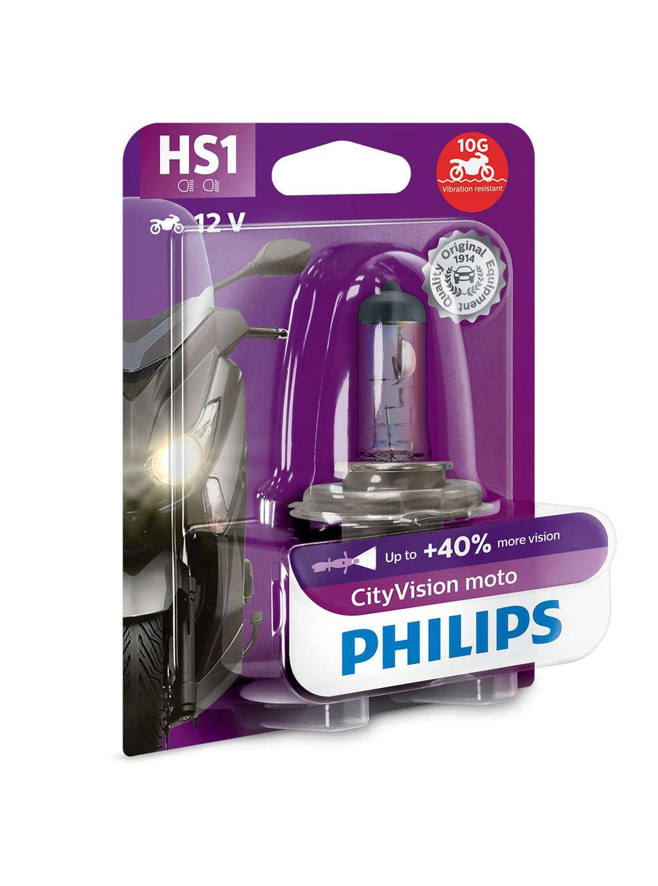 

Лампа для мотоциклов PHILIPS CityVision 35/35W HS1 ОРИГИНАЛ
