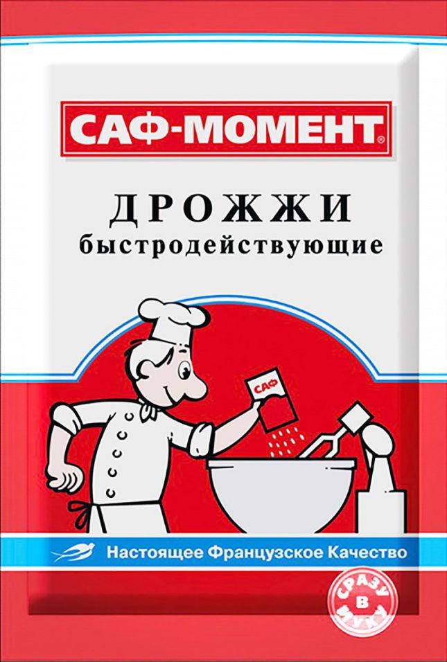 

Дрожжи быстродействующие для выпечки Саф-момент 11 грамм