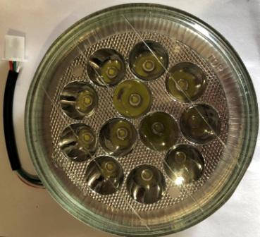 

Фара LED(вставка в фару) ИЖ, МТ круглая 12 диод
