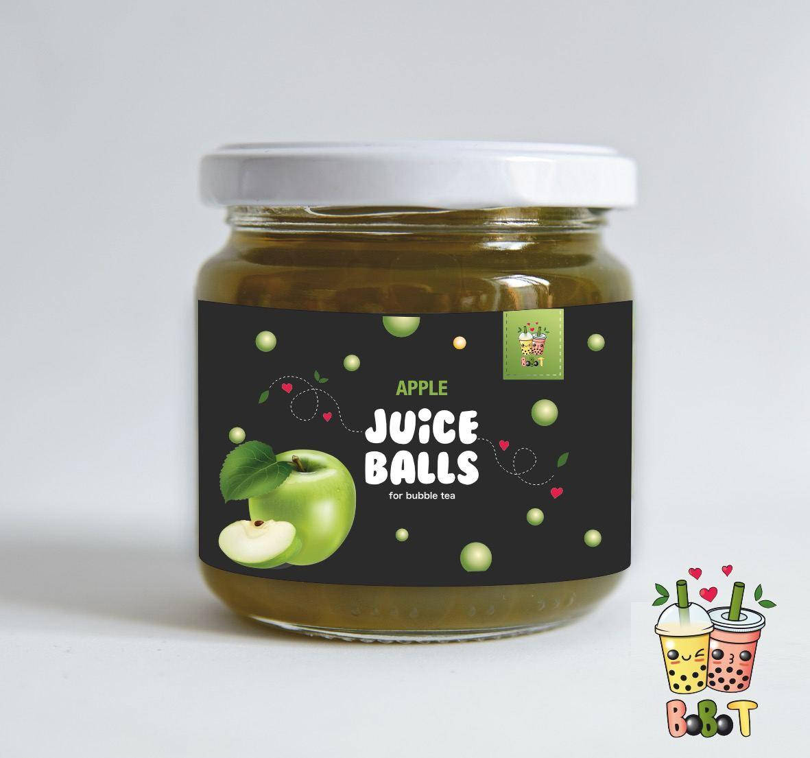 

Bubble tea шарики Яблоко 110гр ТМ "BoBo T"
