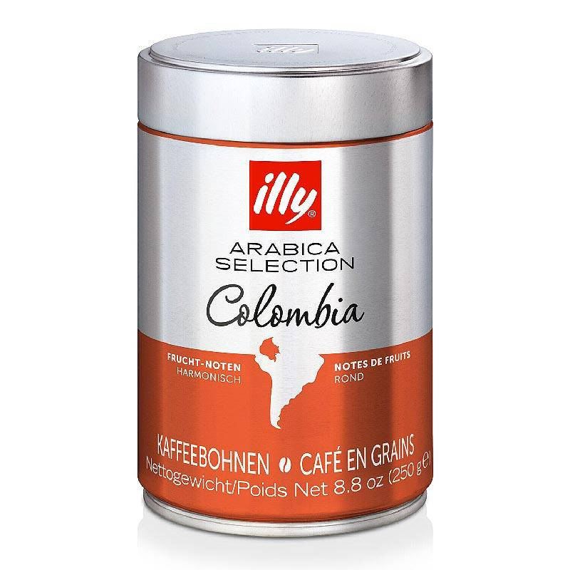 

Кофе в зернах ILLY Monoarabica Colombia 250 г ж/б