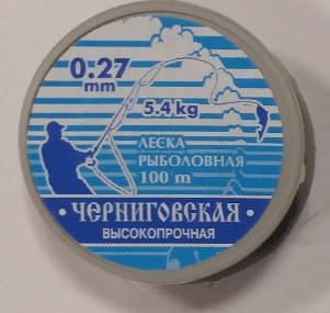 

Леска Черниговская 0.27 100м, Белый