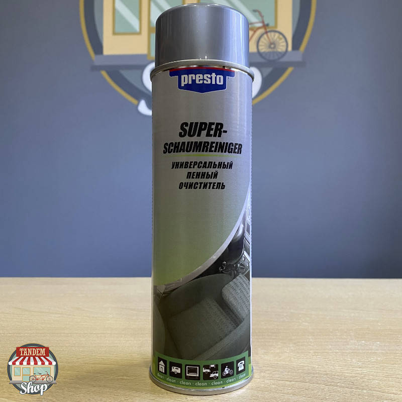 

Универсальный пенный очиститель Presto Super-Schaumreiniger, 500 мл Аэрозоль