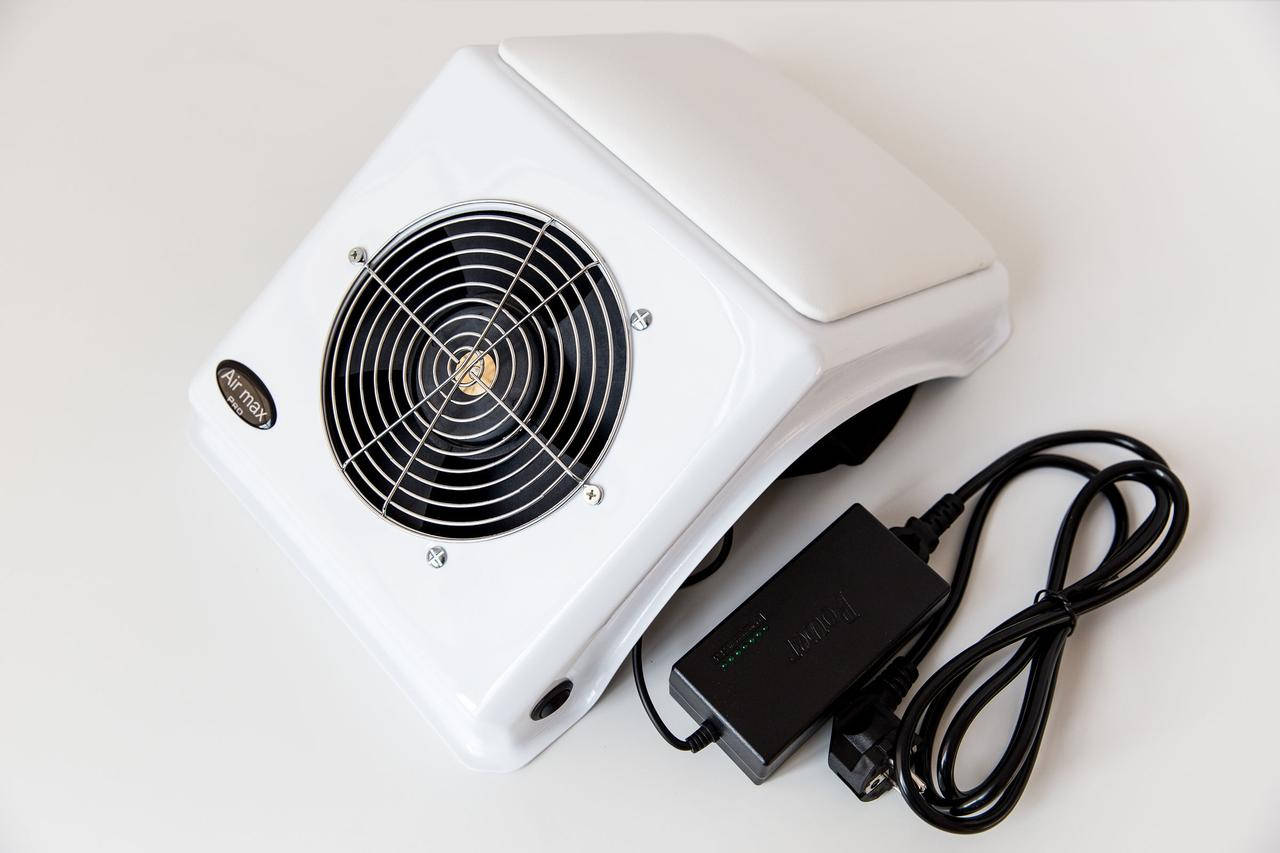 

Вытяжка маникюрная настольная Air max N4 Pro (M152 Pro) корпус белый, подушка белая 65Вт