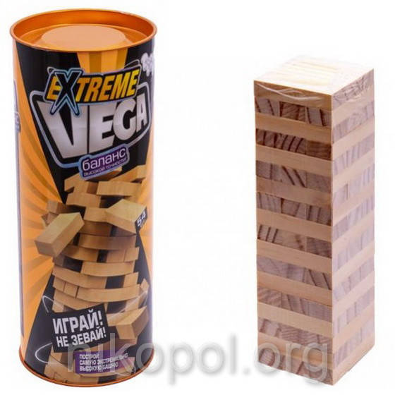 

Настольная игра Башня Дженга "Vega extreme" Danko Toys VGE-01