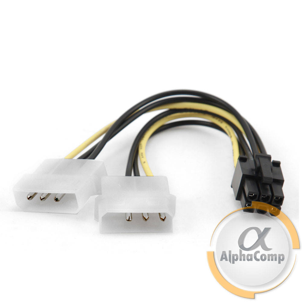 

Кабель питания MOLEX×2 - 6pin Pci-E