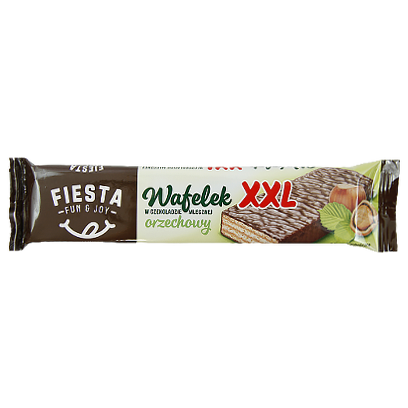 

Вафлі Фієста горіх Fiesta оrzechowa 50g 30шт/ящ (Код : 00-00004070)