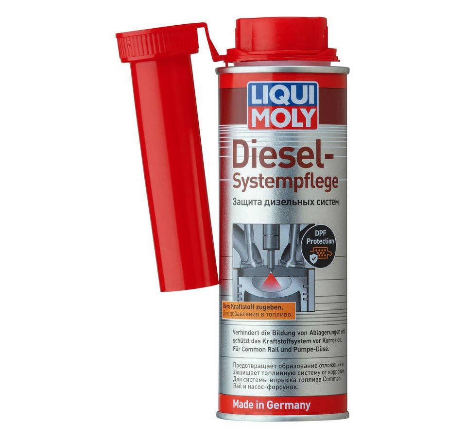 

Защита дизельных систем Liqui Moly Systempflege Diesel (для Common-Rail) 250мл