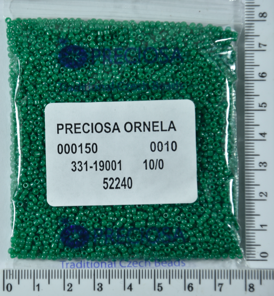

Бисер PRECIOSA №10/0 натурал №52240 пакет 50 грамм уп=1пакет