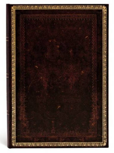 

Блокнот Paperblanks Стара Шкіра Чорний Марокканський Flexi середній 13 х 18 см в лінію