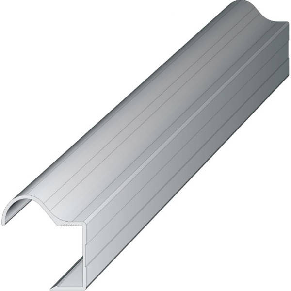 

Ручка-профиль 18мм. AL-R-18 2.7м. алюминий