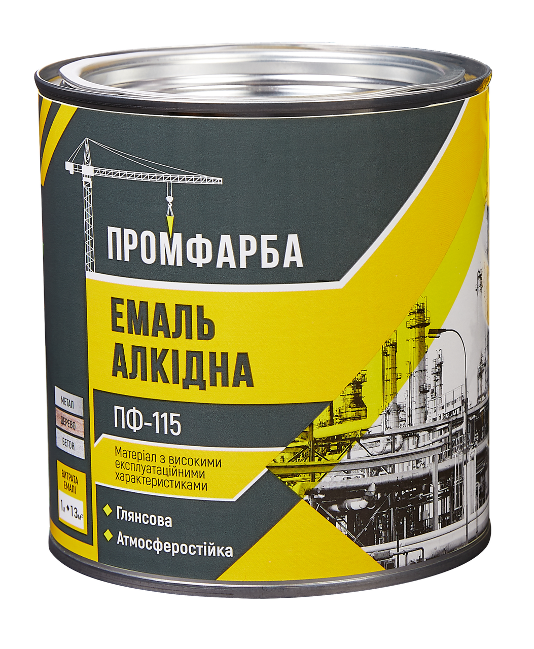 

Эмаль ПФ-115 ПРОМФАРБА 2.8кг (3л) цвета в ассортименте