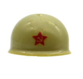 

Каска СССР 1шт.для минифигурок, аксессуары для конструктора Лего, Зелёный