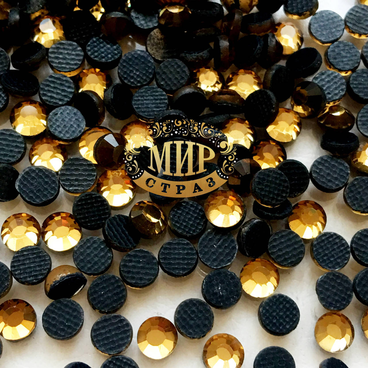 

Crystalline эконом Hotfix Lt.Col.Topaz ss16(4mm).Упаковка 100шт.