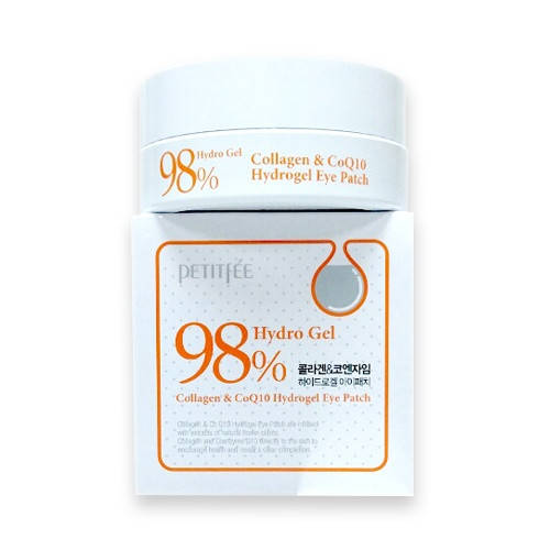 

Патчи под глаза Petitfee 98% Hydro Gel Collagen & Co Q10 Eye Patch