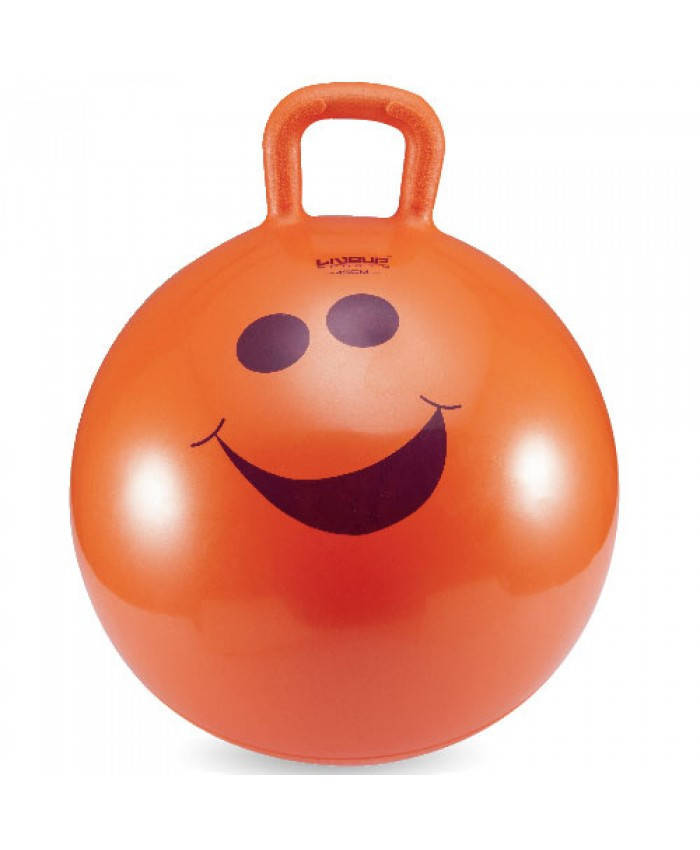 

Детский фитбол с ручкой LiveUp Hopping Ball (LS3220) Orange