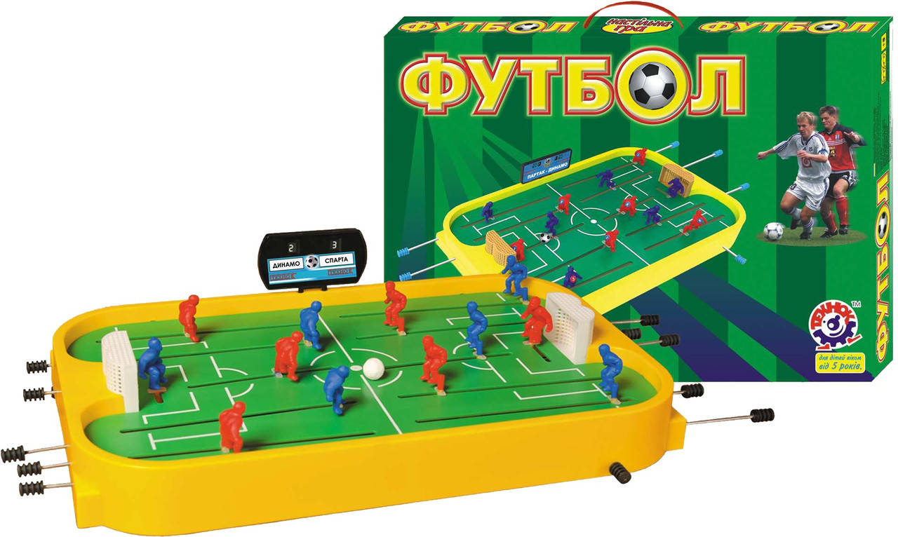 

Настольная игра Футбол на рычагах Технок (0021)
