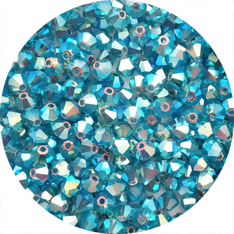 

Хрустальные биконусы Preciosa (Чехия) 4 мм Indicolite ABx2, Разные цвета