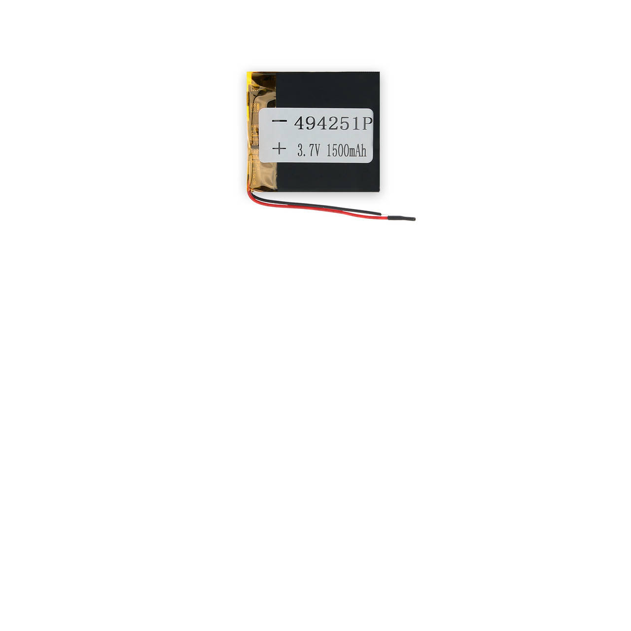 

Аккумулятор 4.9*45*50 (1500mAh 3,7V)