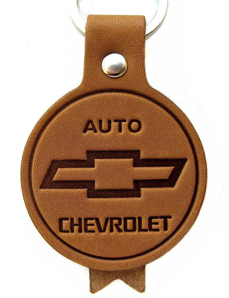 

Автобрелок из кожи Chevrolet Шевроле брелок для ключей