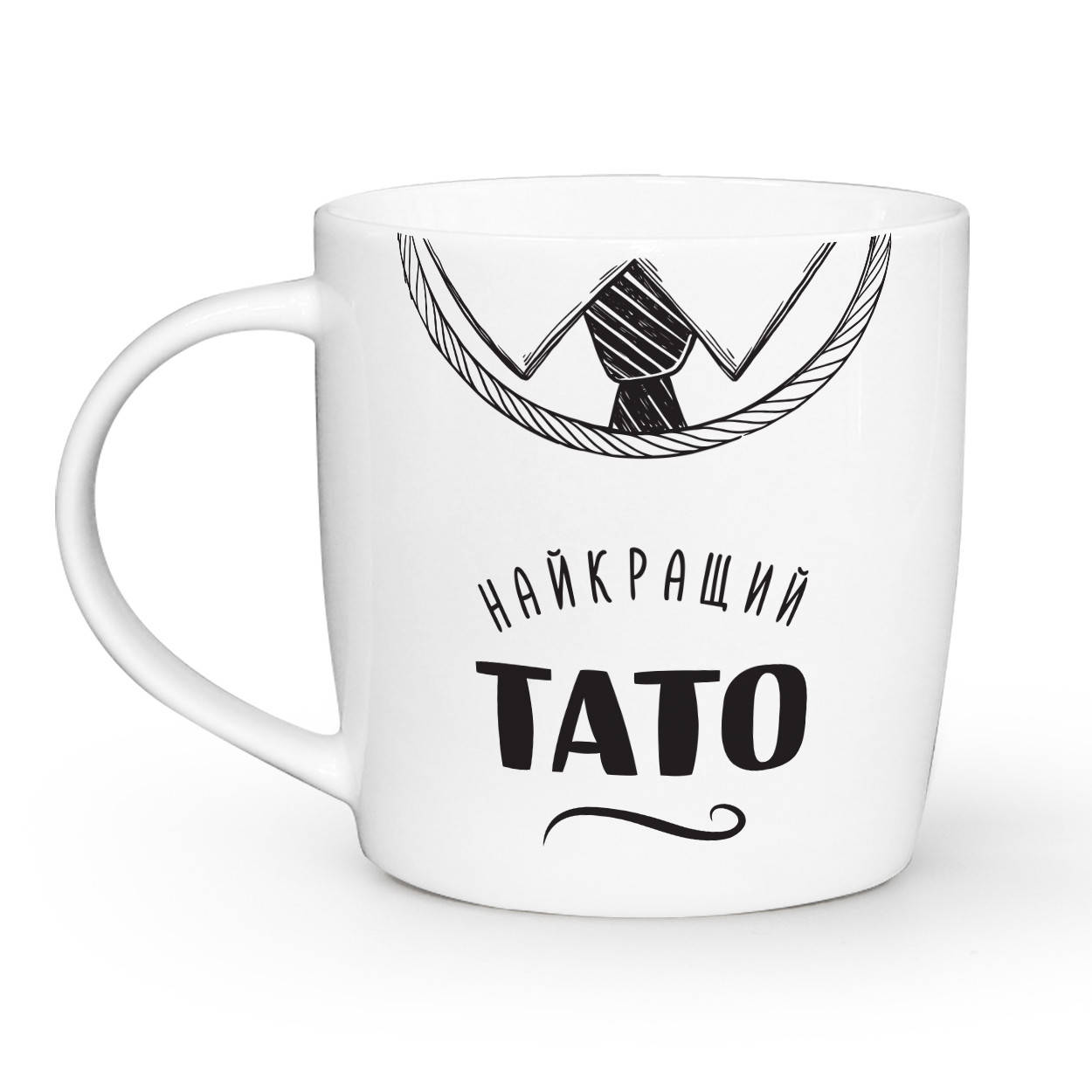 

Чашка Kvarta Найкращий Тато 360 мл белая 1801