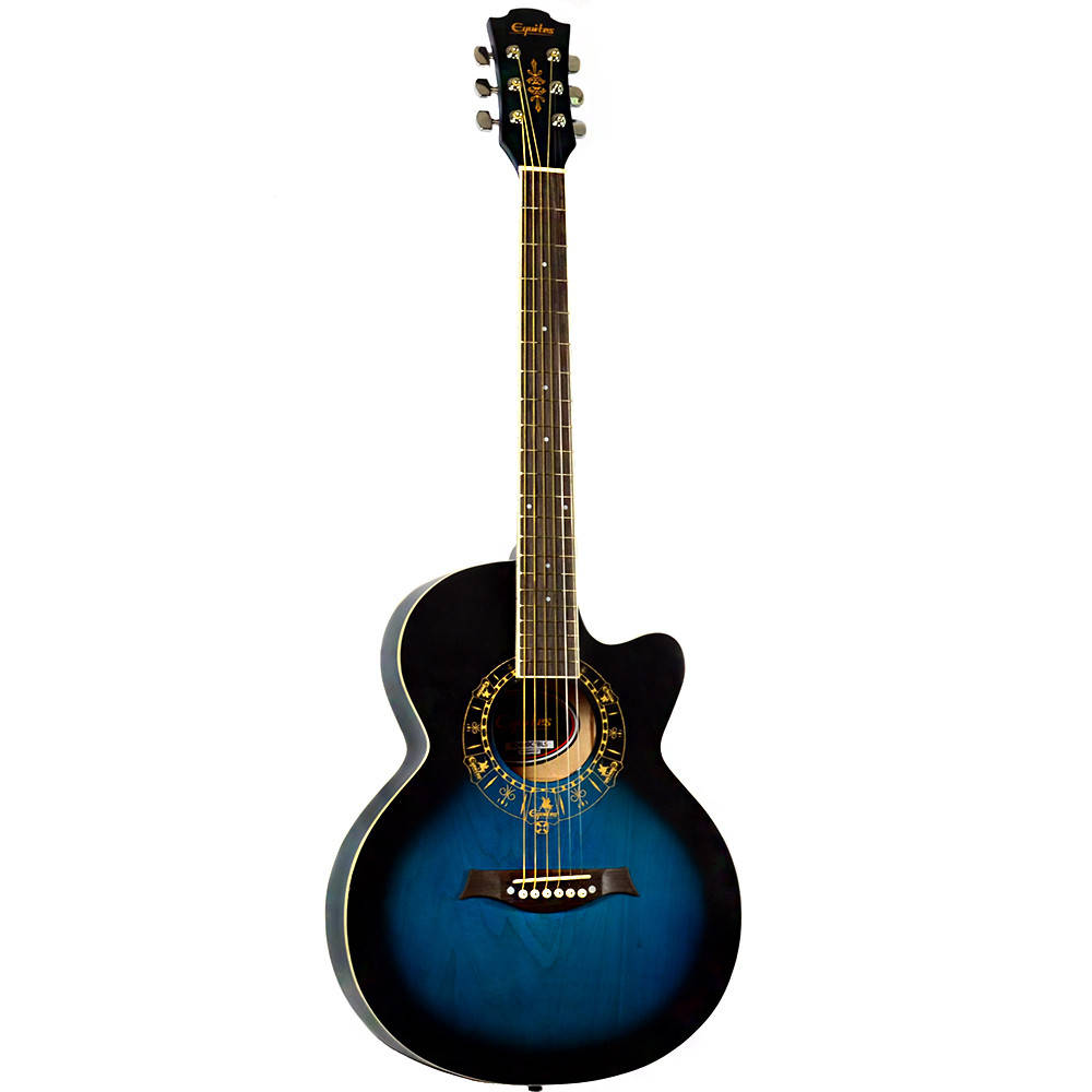 

Акустическая гитара EQUITES EQ600C/BLS 38'' (уменьшенная дека)