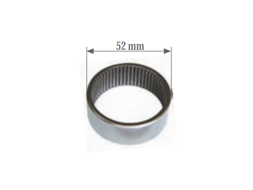 

Подшипник вала суппорта MERITOR DX 195 / DX 225 52x20 mm в обойме, в ступицу малый