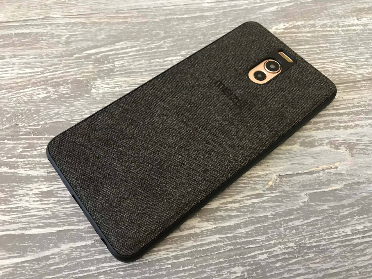 

Чехол Logo для Meizu M6 Note (4 цвета) черный
