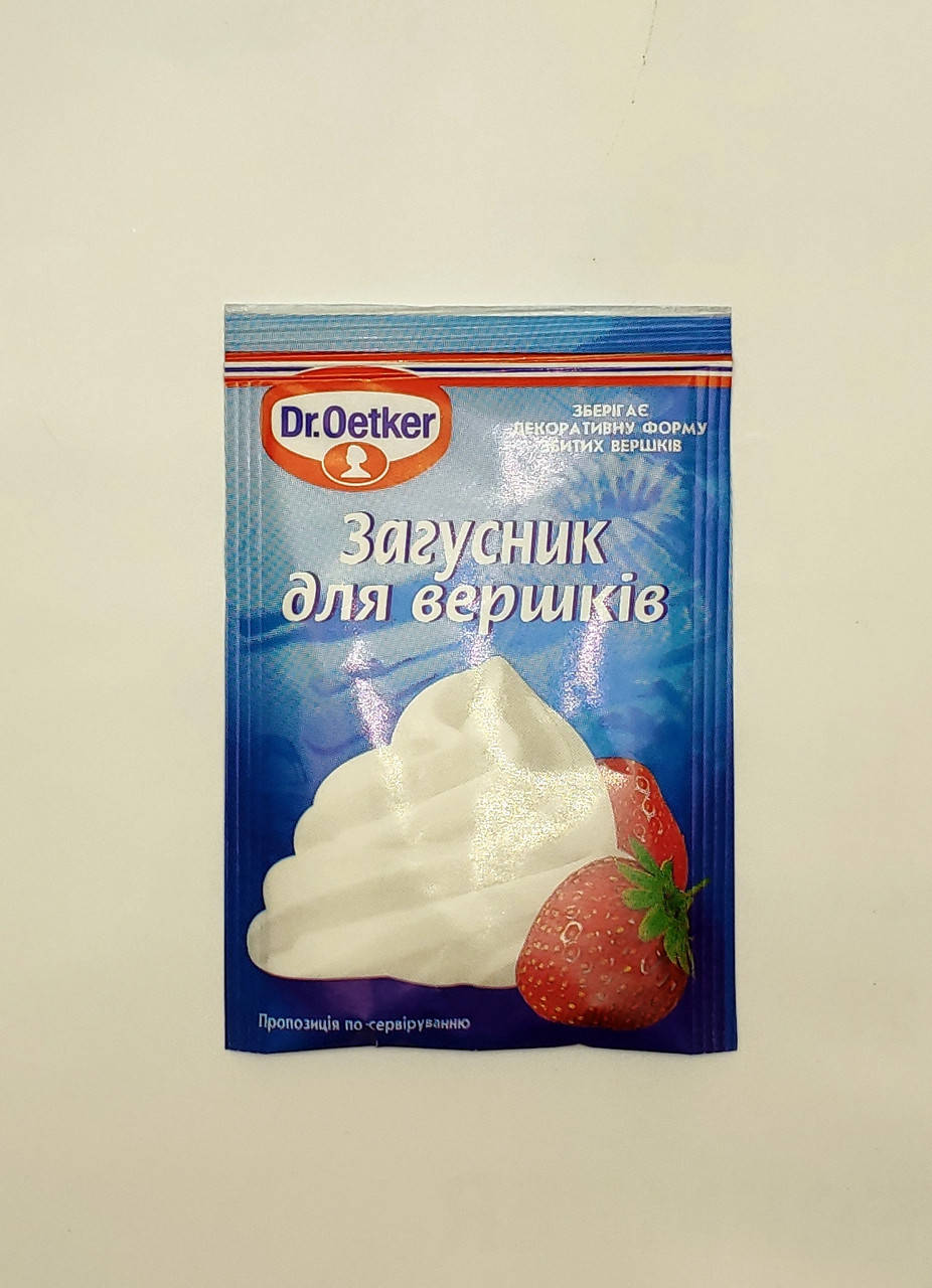 

Загуститель для сливок, Dr.Oetker