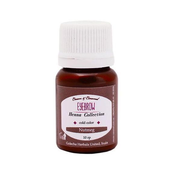 

Cream & Caramel - EyeBrow Henna Collection - Хна для бровей - Nutmeg 10 г