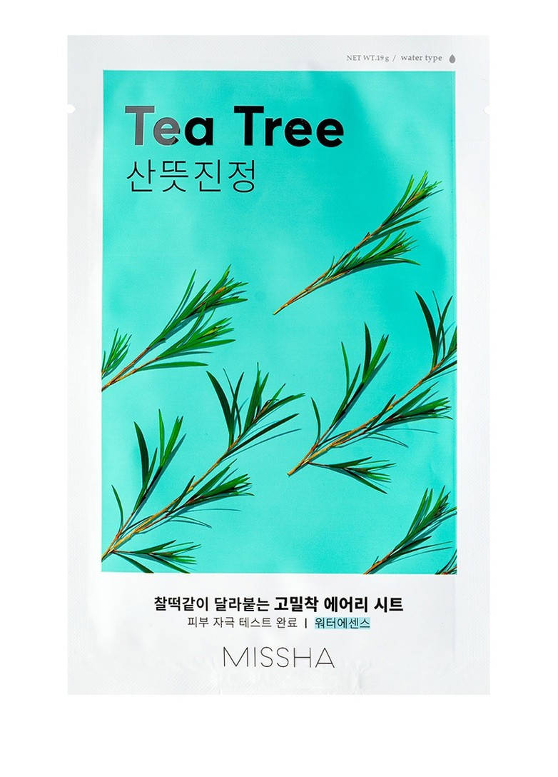 

Тканевая маска с экстрактом чайного дерева Missha Airy Fit Sheet Mask Tea Tree 19g