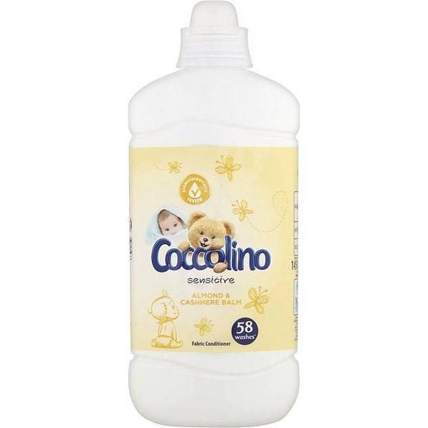 

Кондиционер для белья Coccolino Sensitive Миндаль и Кашемир, 1.45 л (58 стирок)