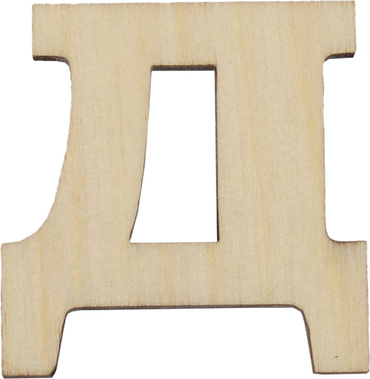 

Літера укр. 3см "Д" фанера(5)