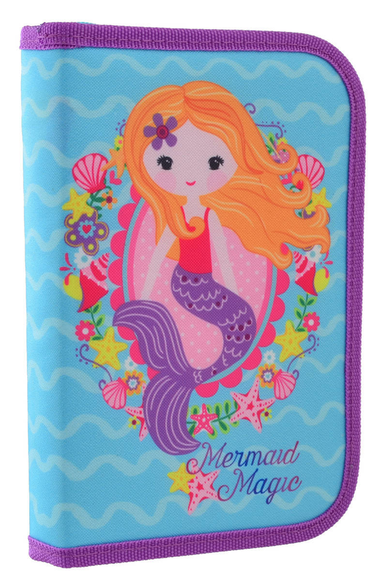 

Пенал твердый Smart одинарный с клапаном HP-03 Mermaid код: 532043
