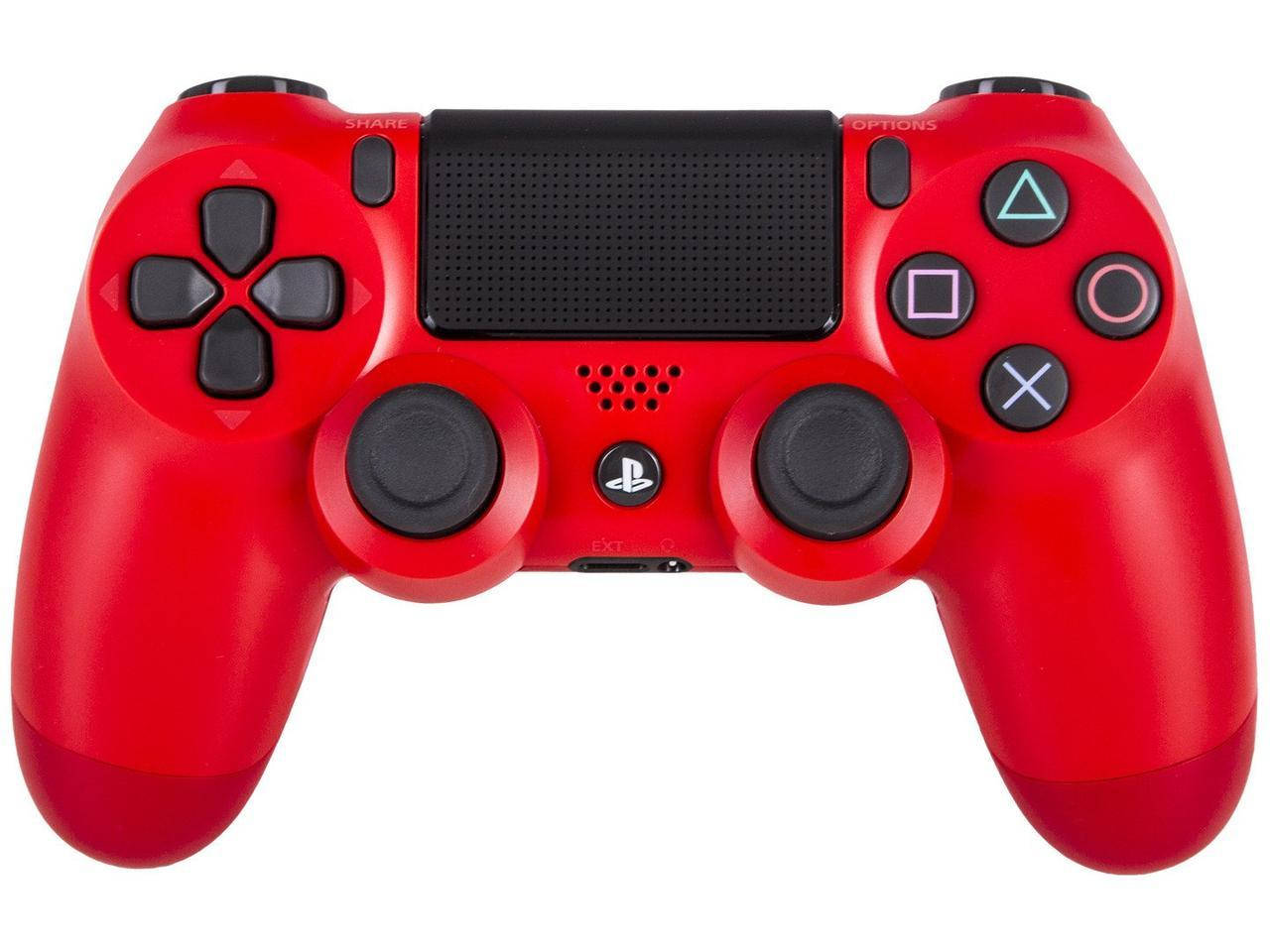 

Беспроводной bluetooth джойстик PS4 SONY PlayStation (Красный)