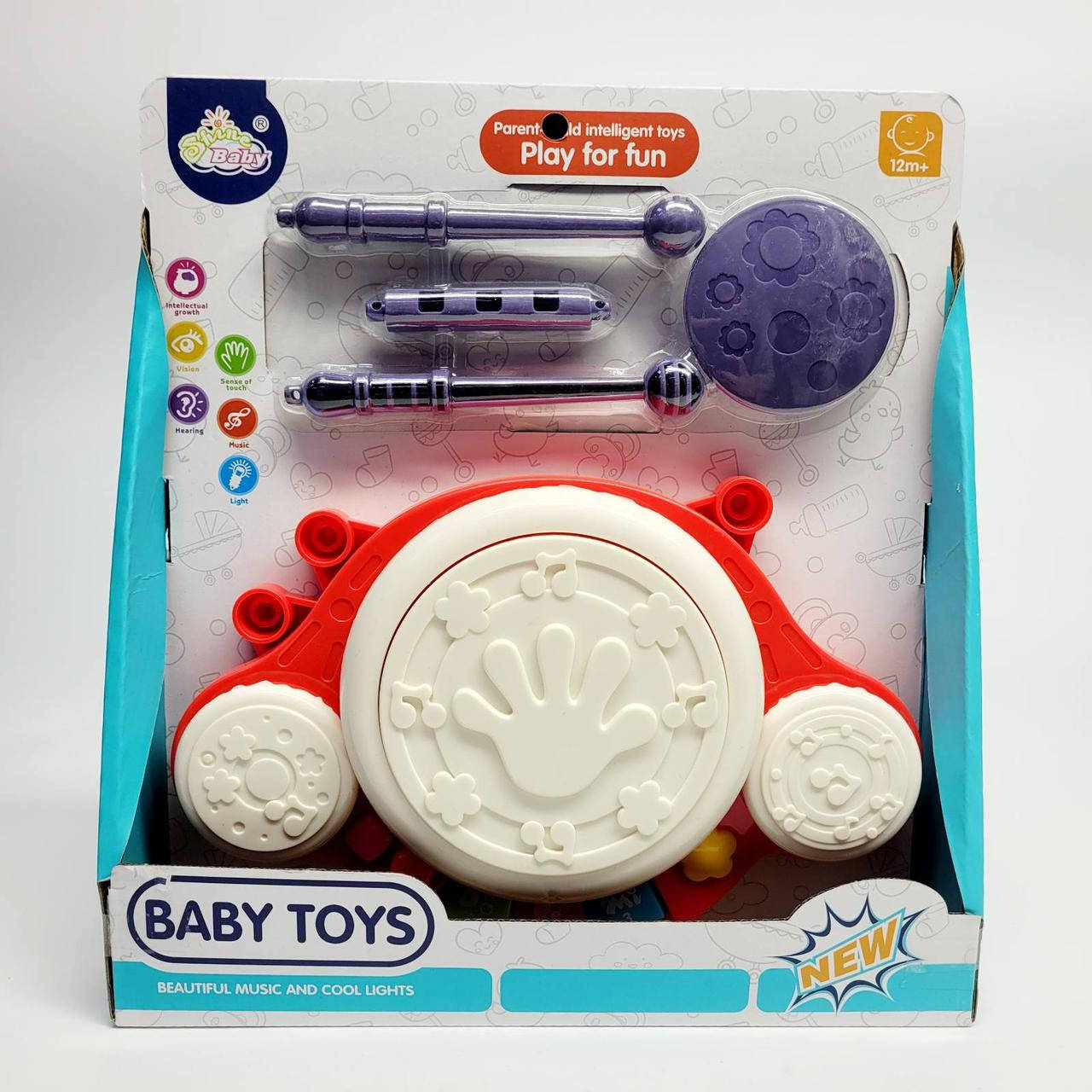 

Детская барабанная установка Baby toys / развивающая игрушка