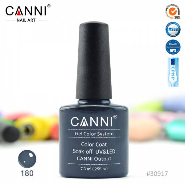 

Гель-лак CANNI 180 темно-бирюзовый