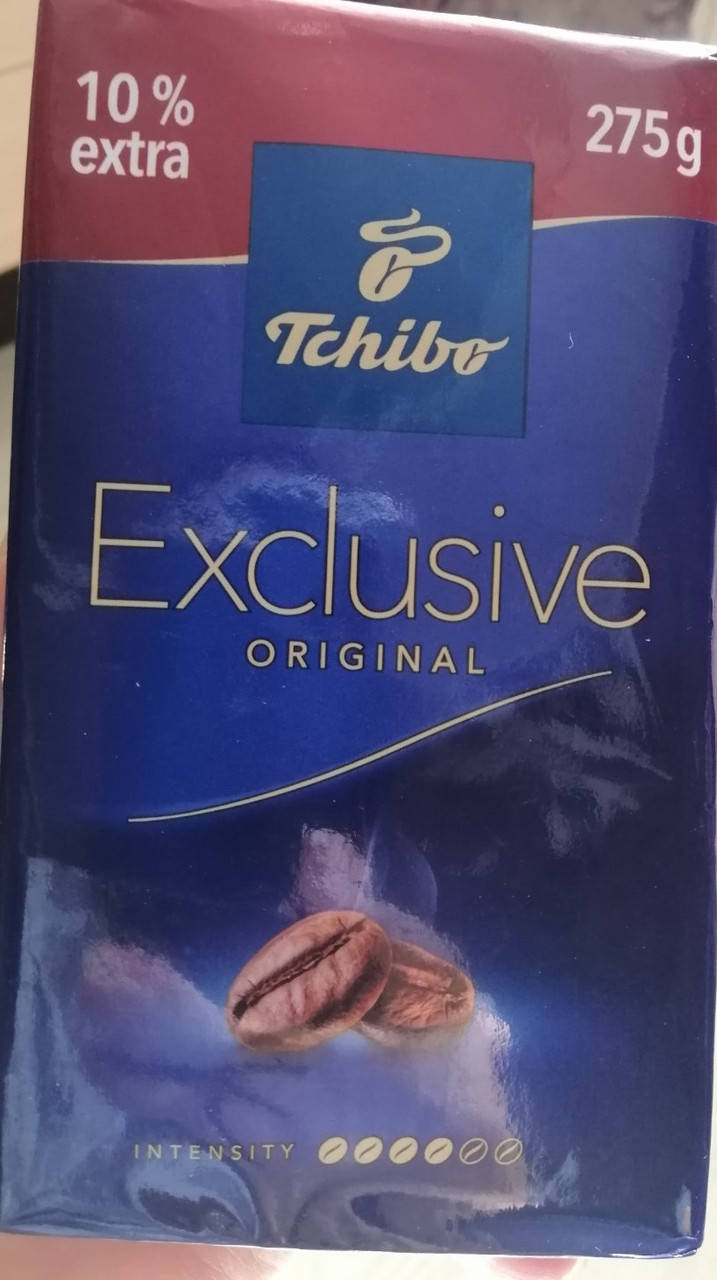 

Кофе молотый Tchibo Exclusive 250г чибо ексклюзив