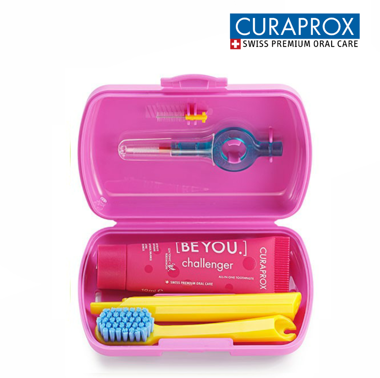 

Дорожній набір Curaprox BE YOU рожевий