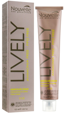 

Крем-краска для волос без аммиака Nouvelle Lively Hair Color