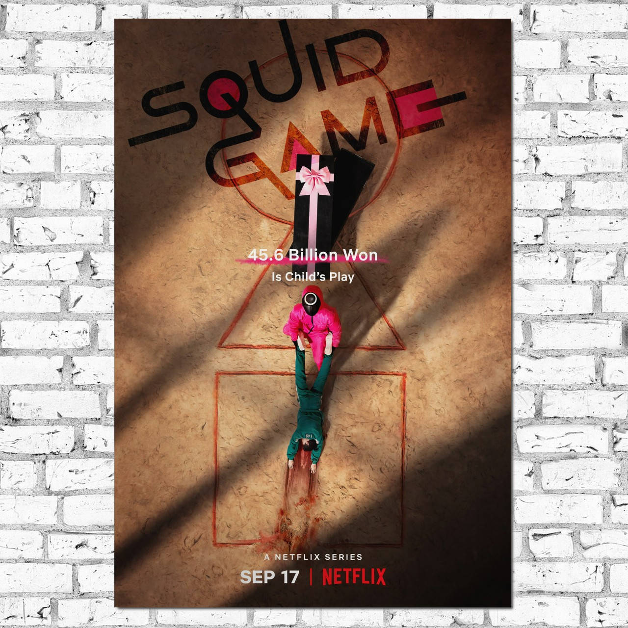 

Плакат "Игра в кальмара, сериал, Squid Game" (артикул 4530) 42, Полуглянец, 28