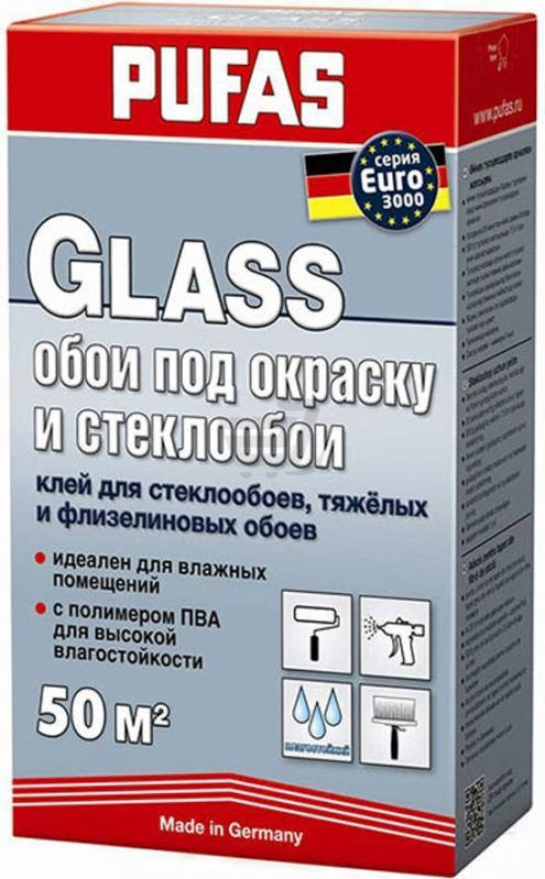 

Клей для шпалер PUFAS Glass 500 г