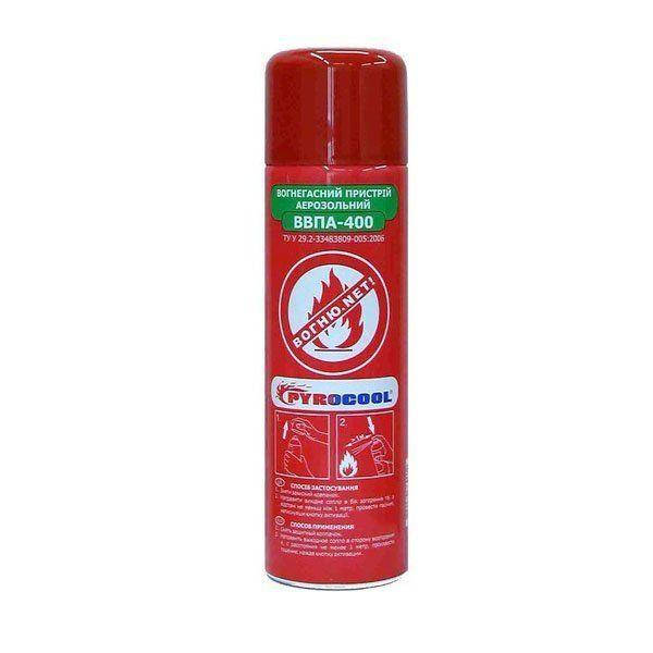 

Огнетушитель / Вогнегасник аерозольний PYROCOOL ВВПА-450-М.Туреччина.