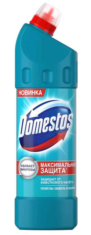 

Domestos средство для очистки унитаза Свежесть Атлантики 1л