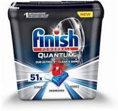

Капсулы гелевые для посудомоечных машин Финиш Квантум Ультимат Finish Quantum Ultimate Regular 51 шт