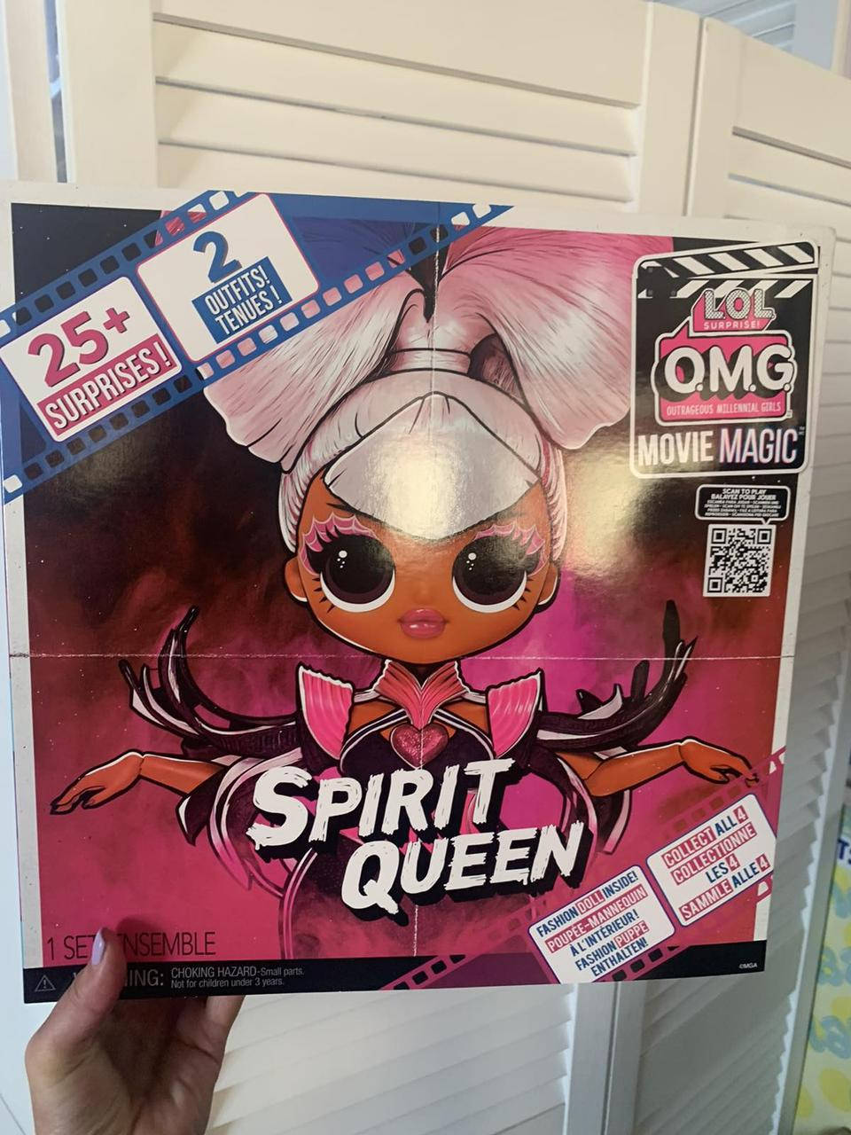 

Кукла ЛОЛ ОМГ Королева Кураж LOL Surprise OMG Movie Magic Spirit Queen Fashion Doll