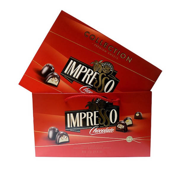 

Конфеты Шоколадные Impresso Chocolate Exclusive Спартак Импрессо 454 г Беларусь