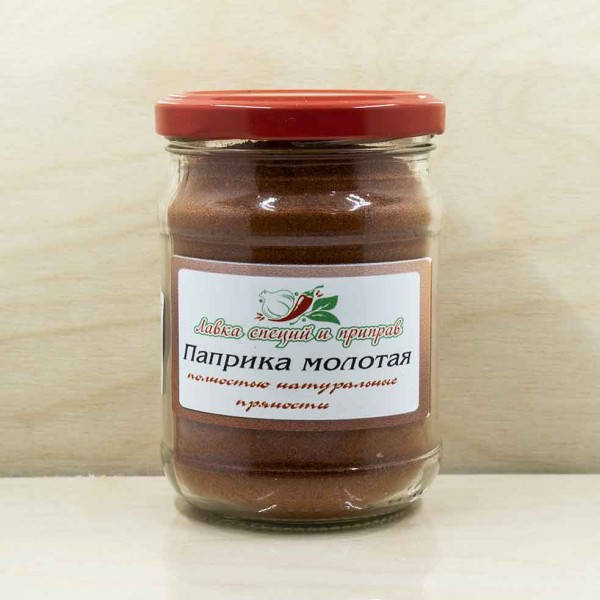 

Приправа Паприка молотая Лавка специй и приправ 100 гр