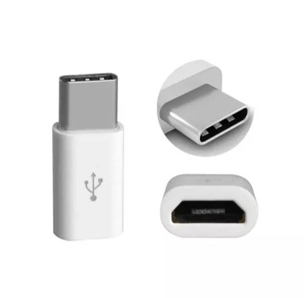 

Переходник с TYPE-C на Micro для смартфонов и других устройств Белый